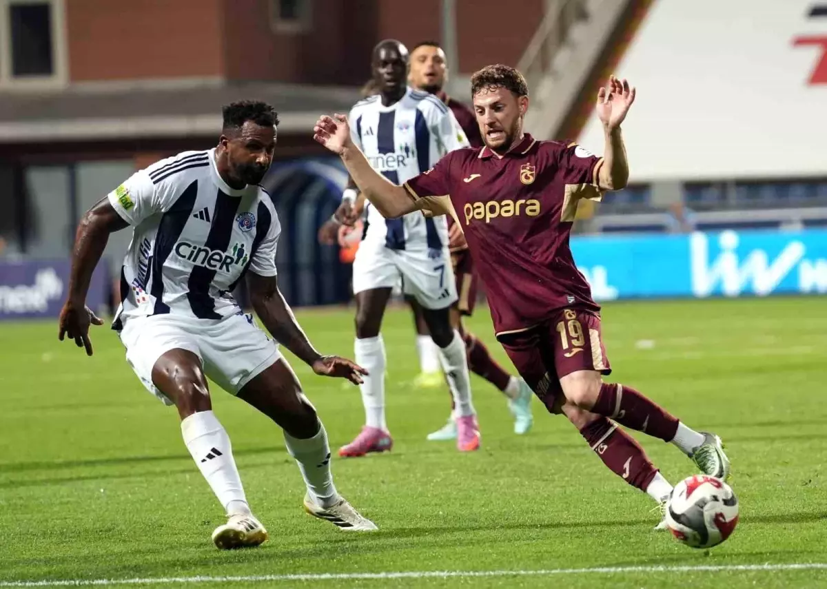 Kasımpaşa ve Trabzonspor Golsüz Berabere