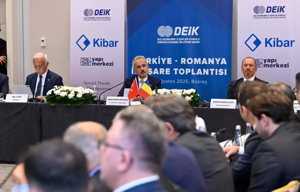 Uraloğlu Romanya\'da Ticaret Görüşmeleri Yaptı