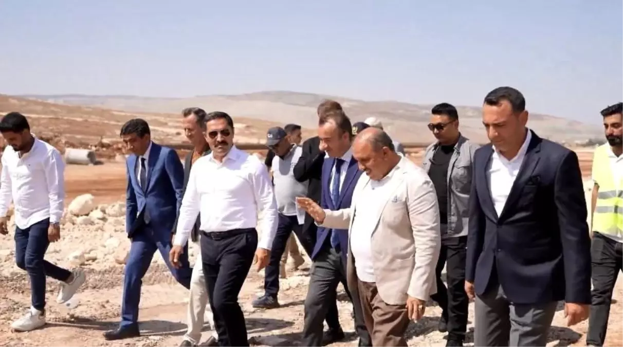 Cilvegözü Tır Parkı İnşaatında Çalışmalar Devam Ediyor