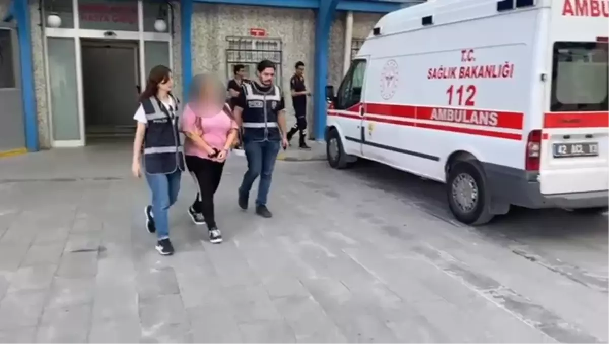 Kırıkkale\'den Kaçan Katil Kadın Konya\'da Yakalandı