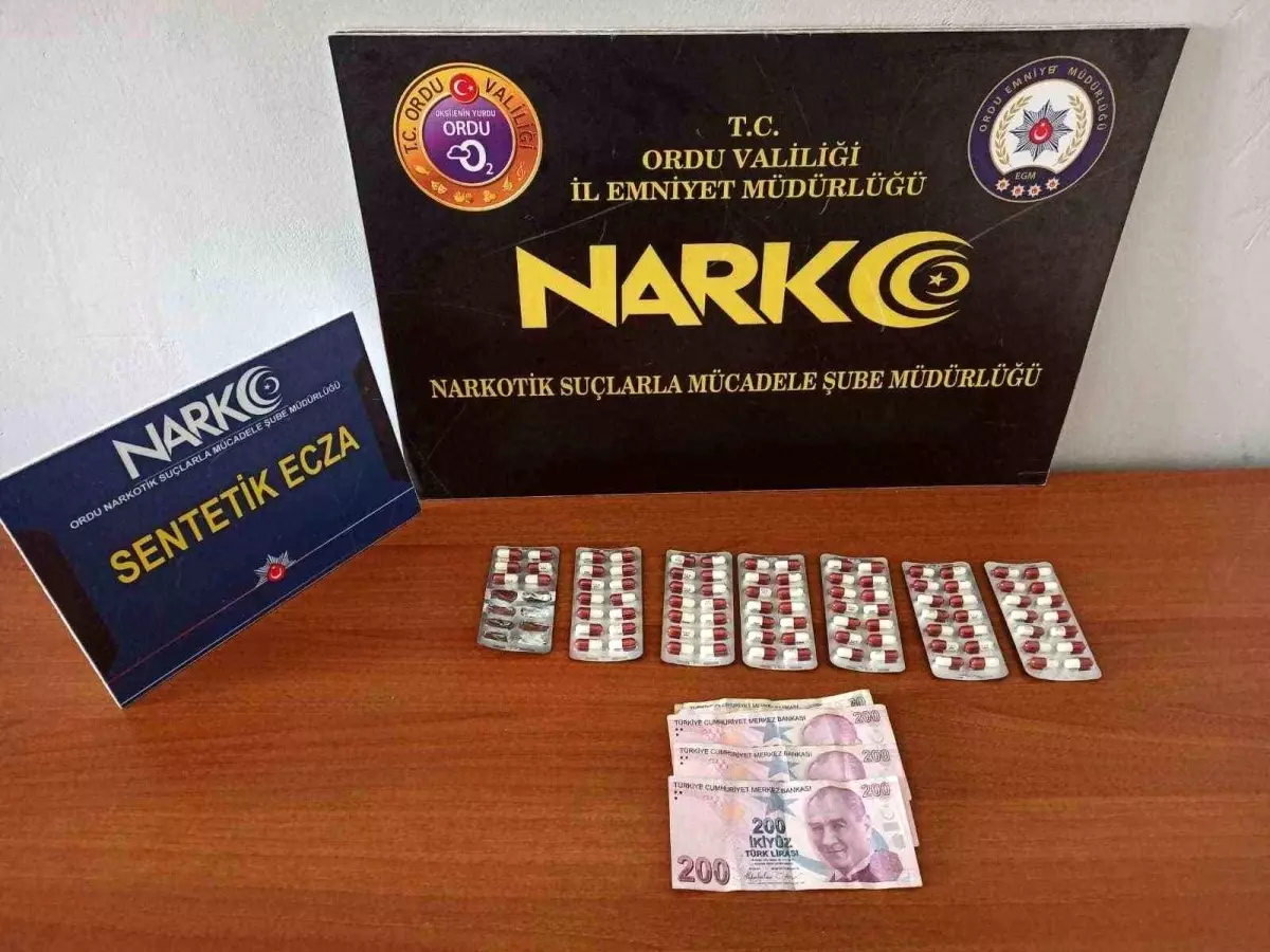 Ordu\'da Uyuşturucu Operasyonu: 3 Tutuklama