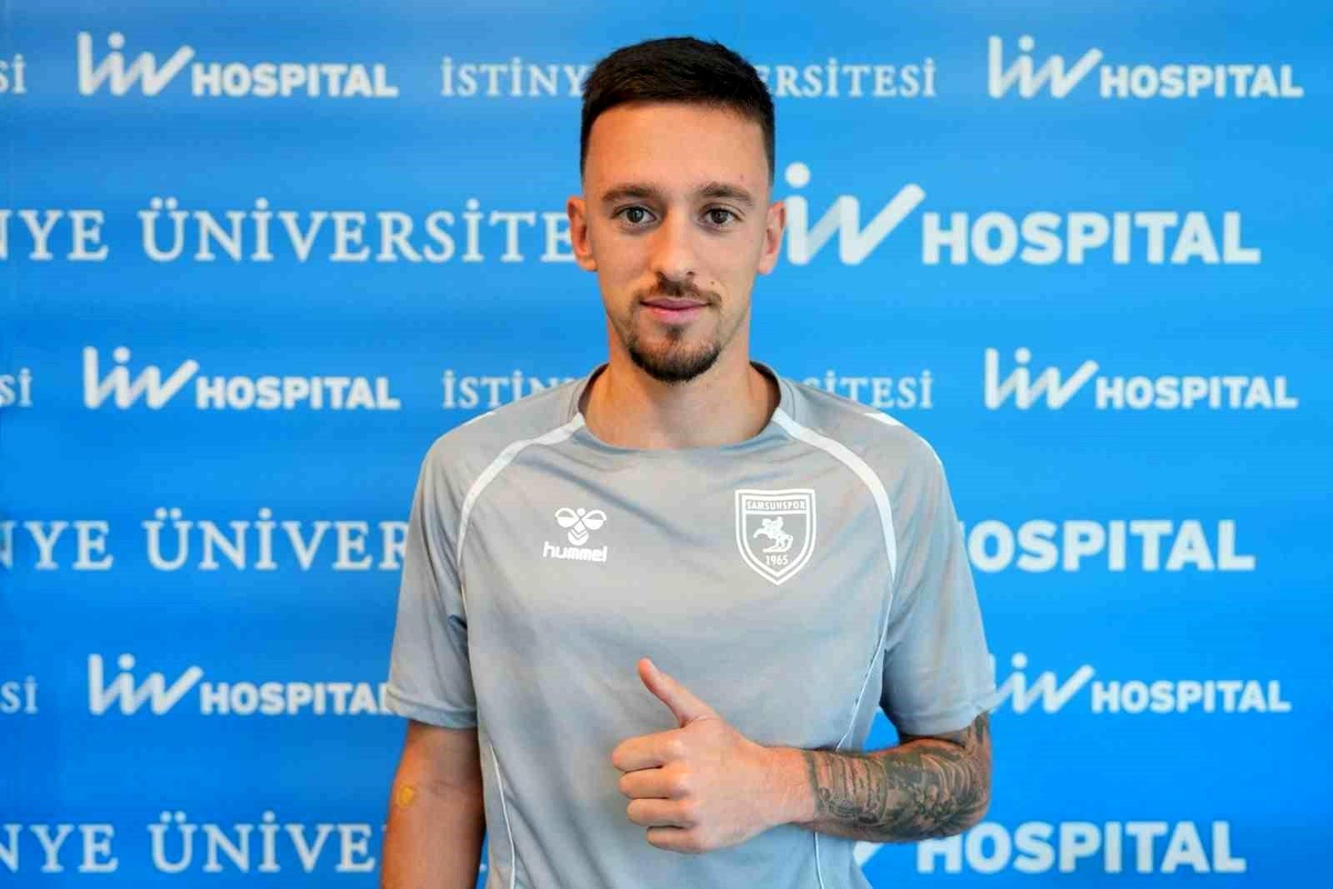 Samsunspor\'un Yeni Transferi Sağlık Kontrolünden Geçti