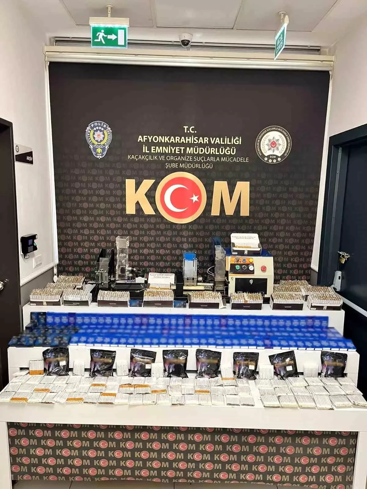 Afyonkarahisar\'da Kaçakçılığa Darbe!