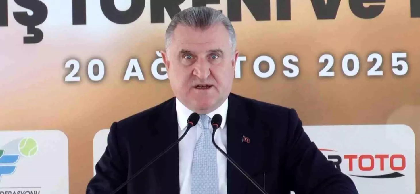 \'Terörsüz Türkiye\' Projesiyle Tenis Heyecanı