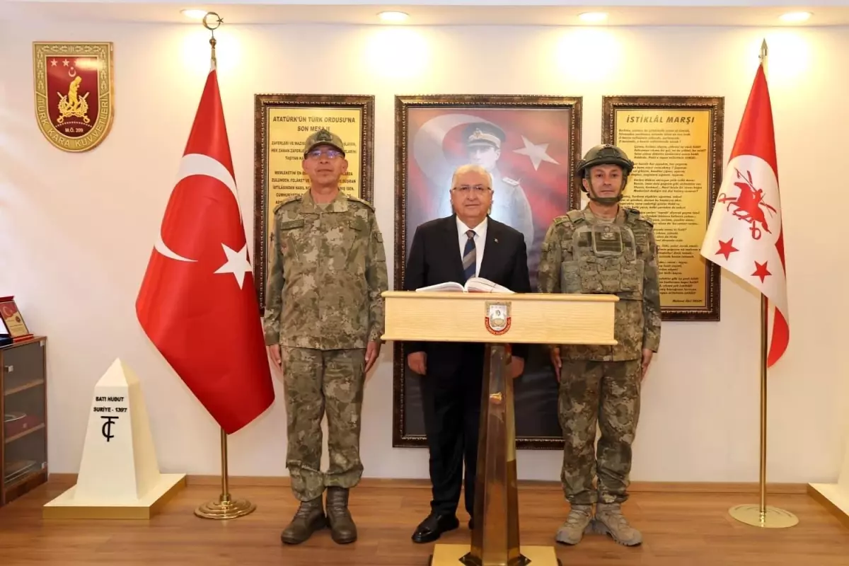 Bakan Güler Şırnak\'ta Denetlemelerde Bulundu