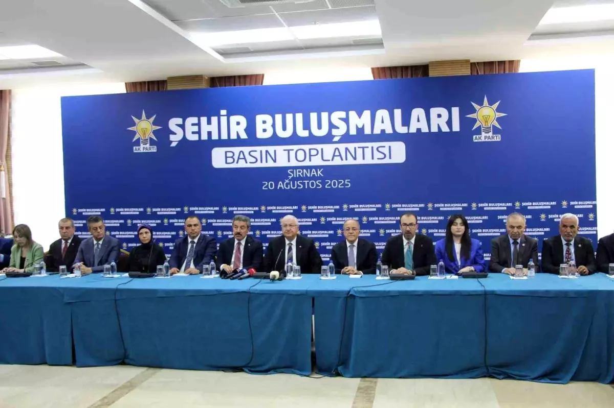 Milli Savunma Bakanı Güler, Şırnak’ta ‘Şehir Buluşmaları’ Toplantısı Düzenledi