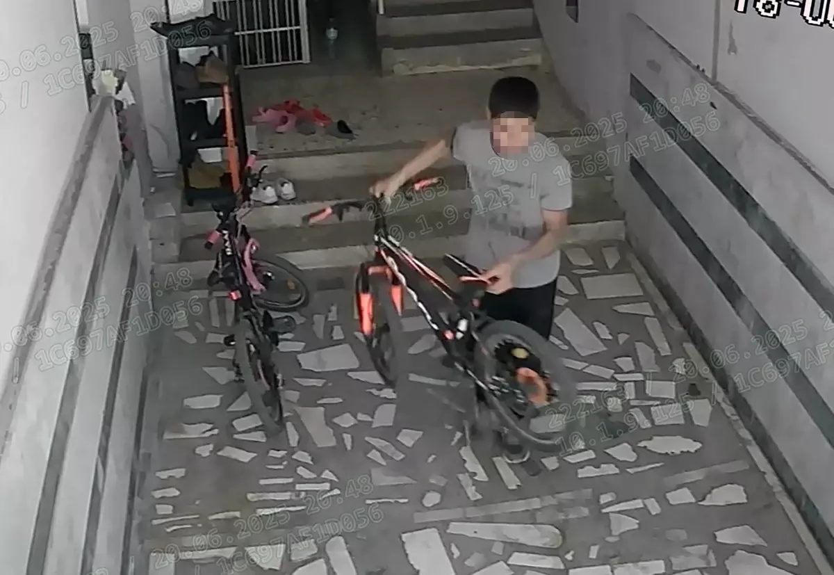 14 Yaşındaki Hırsız 6 Bisiklet Çaldı