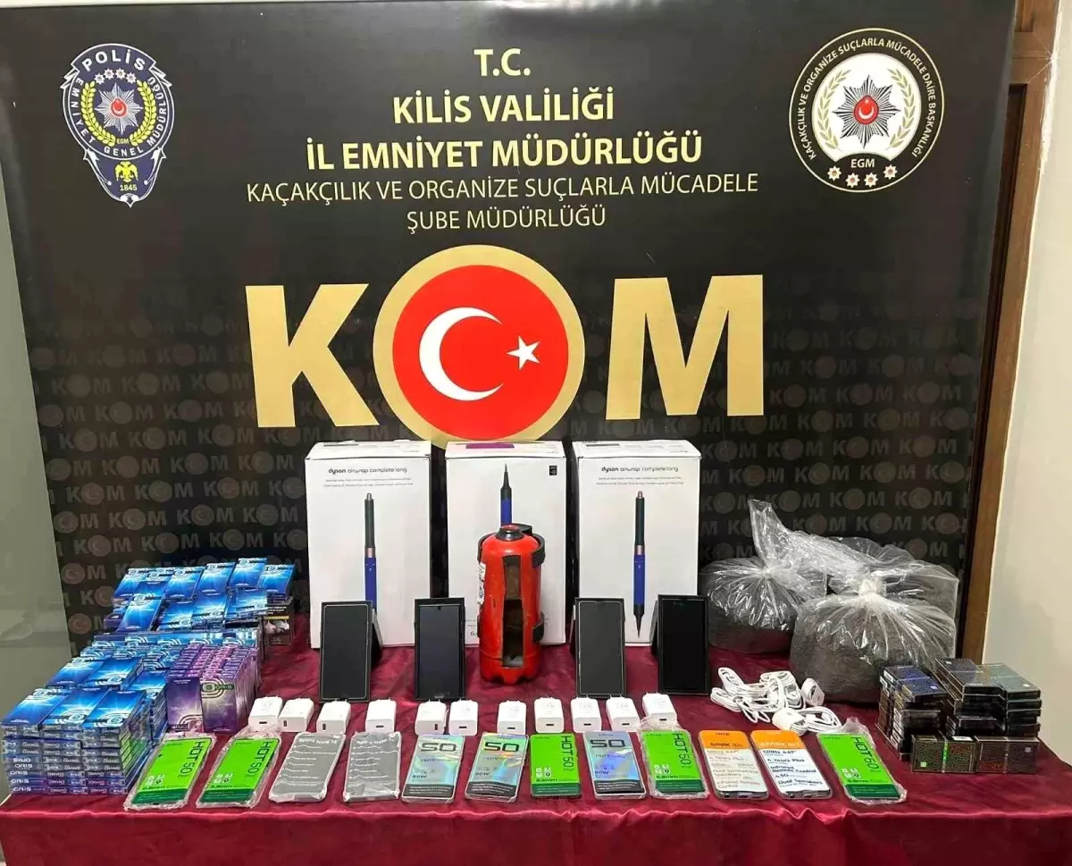 Kilis\'te Kaçak Ürün Operasyonu