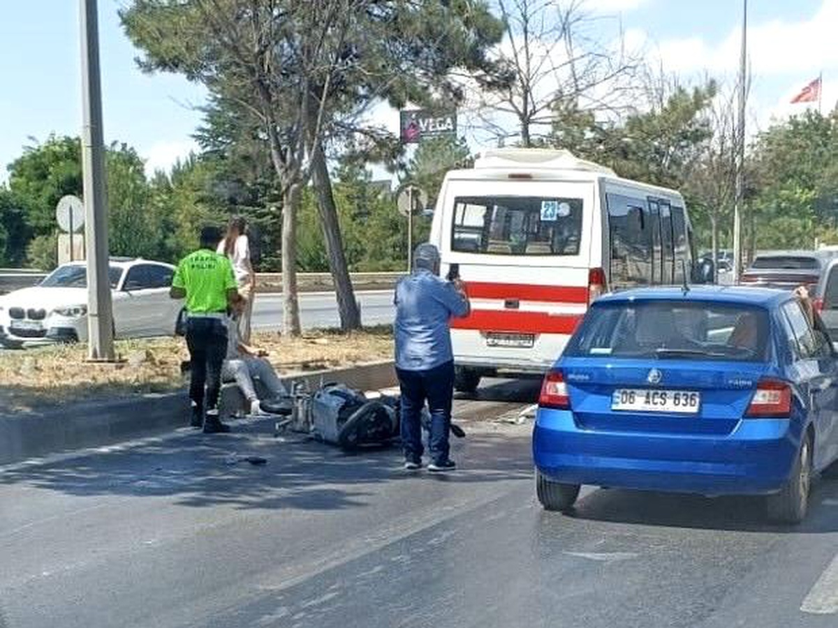Eskişehir\'de Trafik Kazası: 1 Yaralı