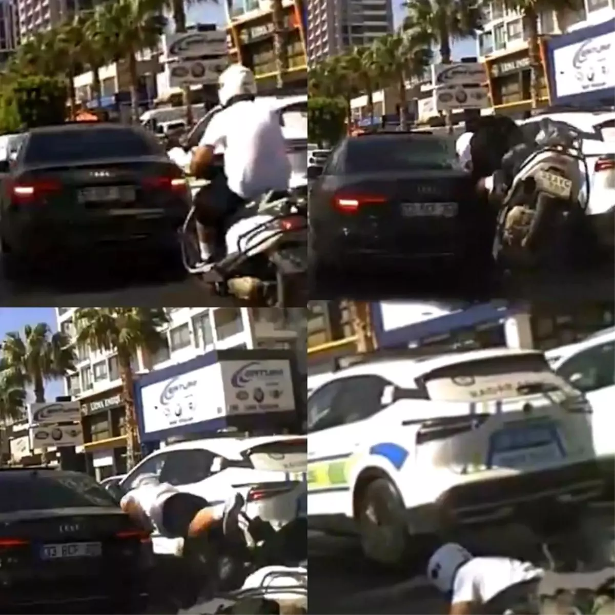 Mersin\'de İki Motosiklet Kazası