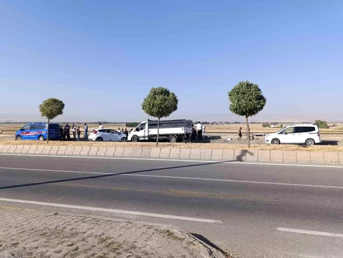 Muş\'ta Trafik Kazası: 2 Yaralı