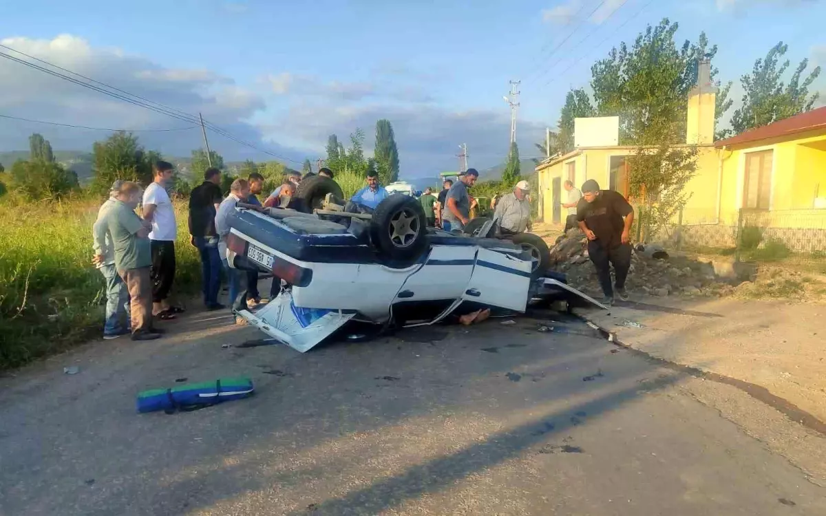 Tokat\'ta Trafik Kazası: 1 Yaralı