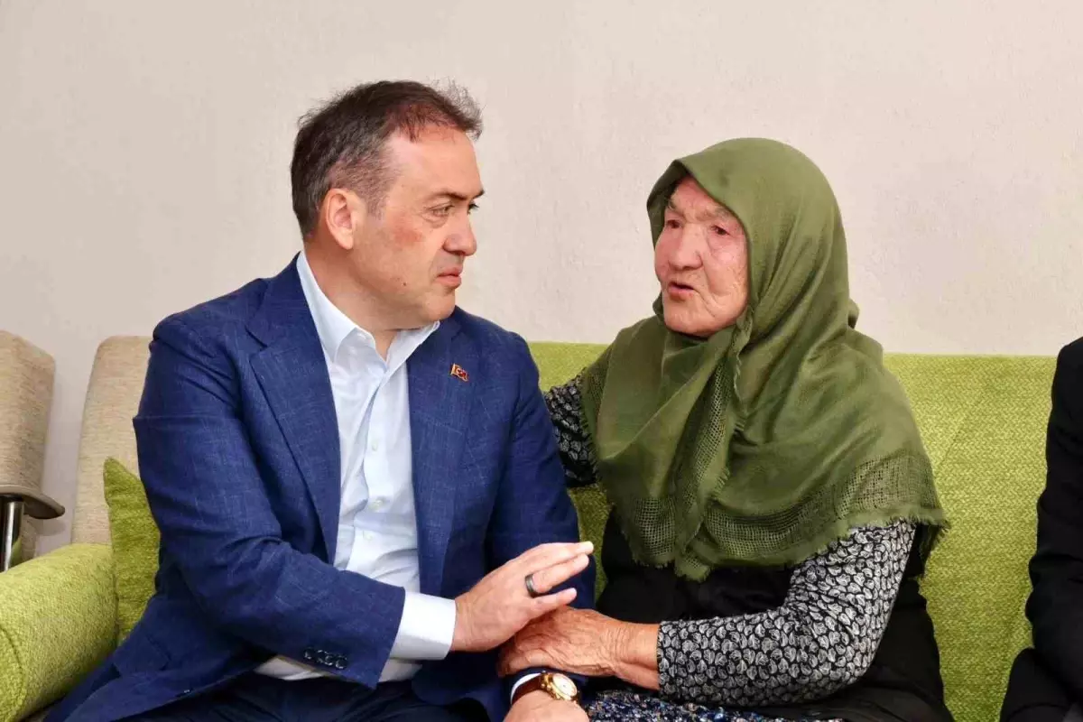 Vali Sözer, Şehit Ailesini Ziyaret Etti