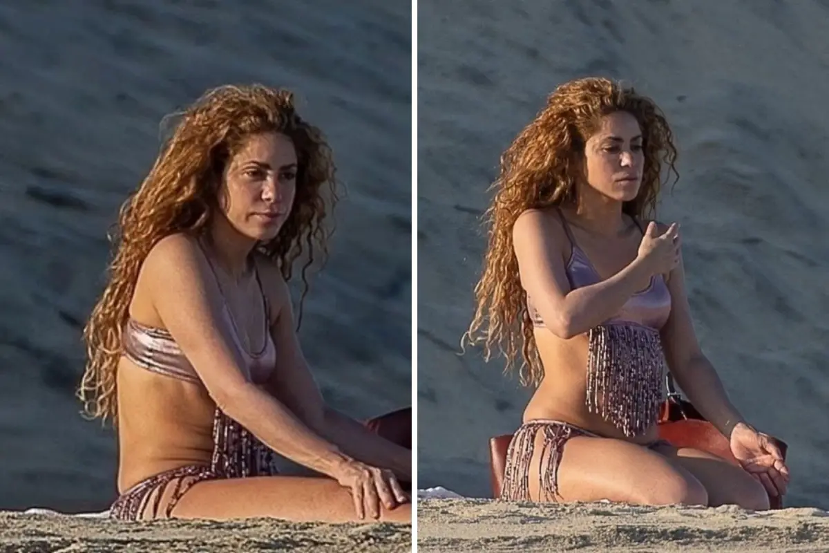 48\'lik Shakira\'nın makyajsız hali! İlk kez böyle görüntülendi