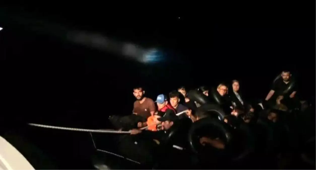 Çanakkale\'de 41 Kaçak Göçmen Yakalandı
