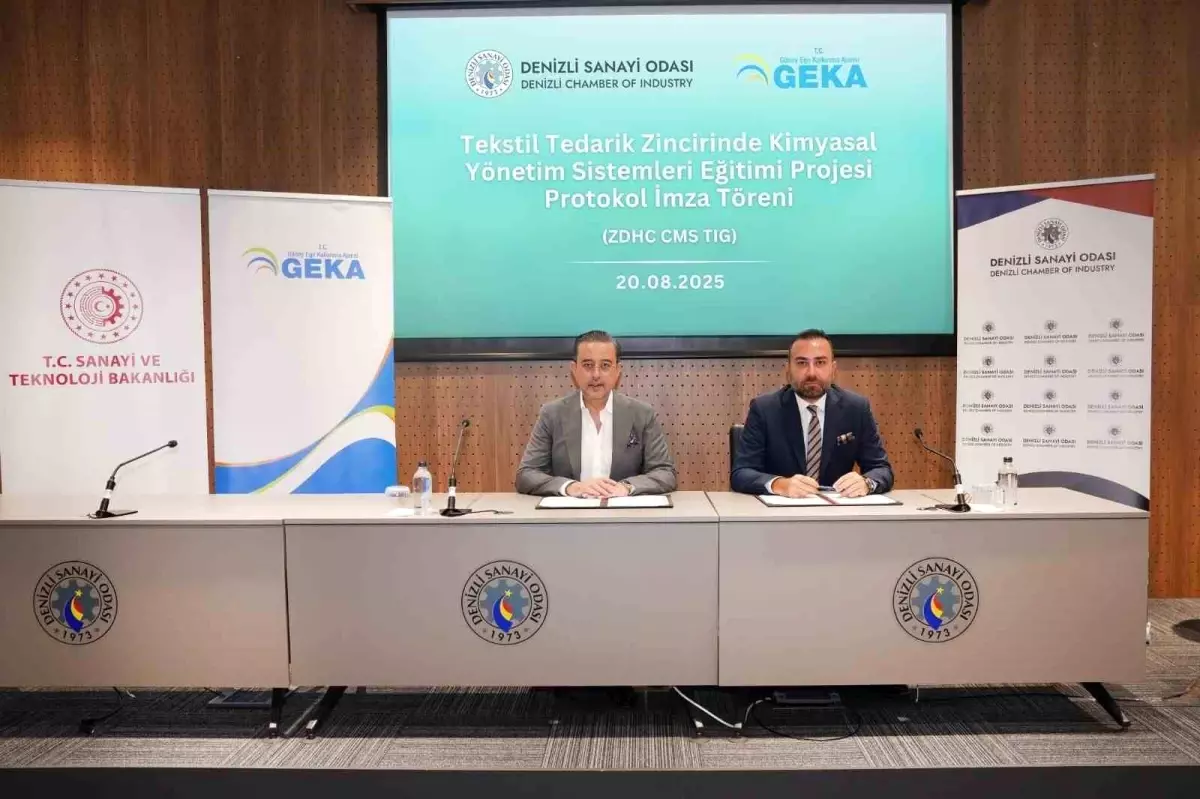 Denizli\'de Tekstil Sektörüne ZDHC Eğitimi