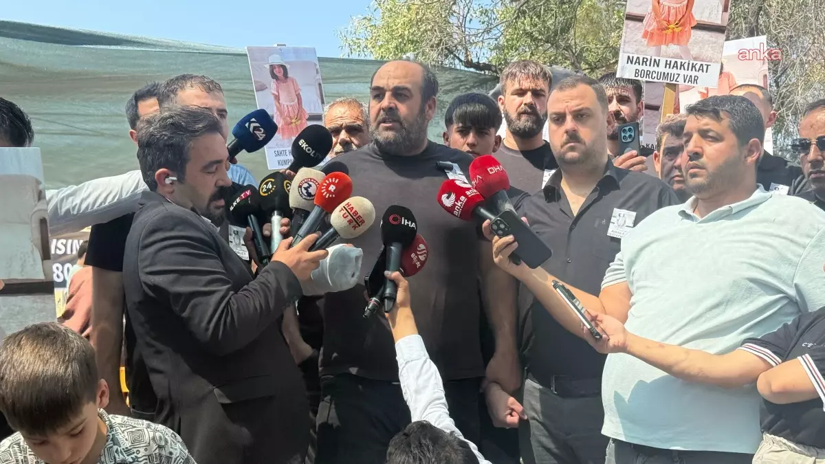Baba Güran, Narin\'in kabri başında Cumhurbaşkanı Erdoğan\'a çağrıda bulundu