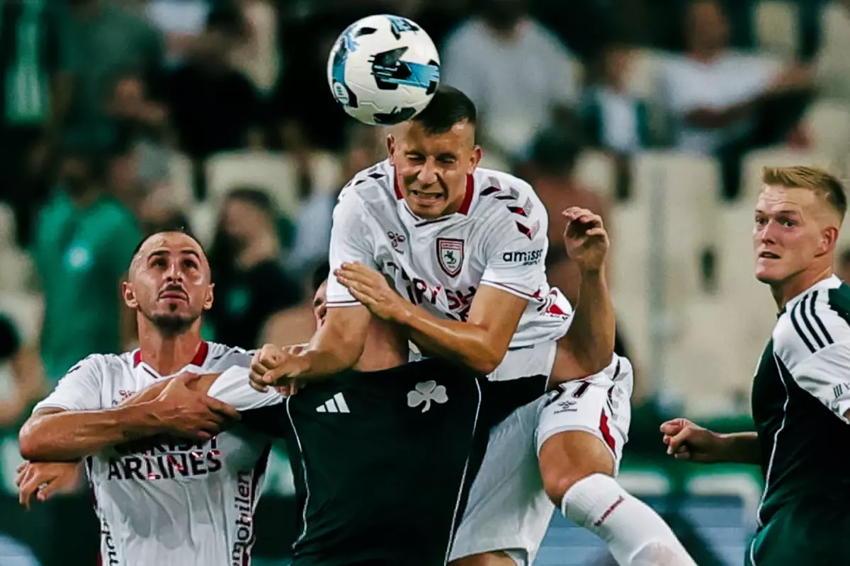 Samsunspor, Yunanistan\'da üstünlüğünü koruyamadı