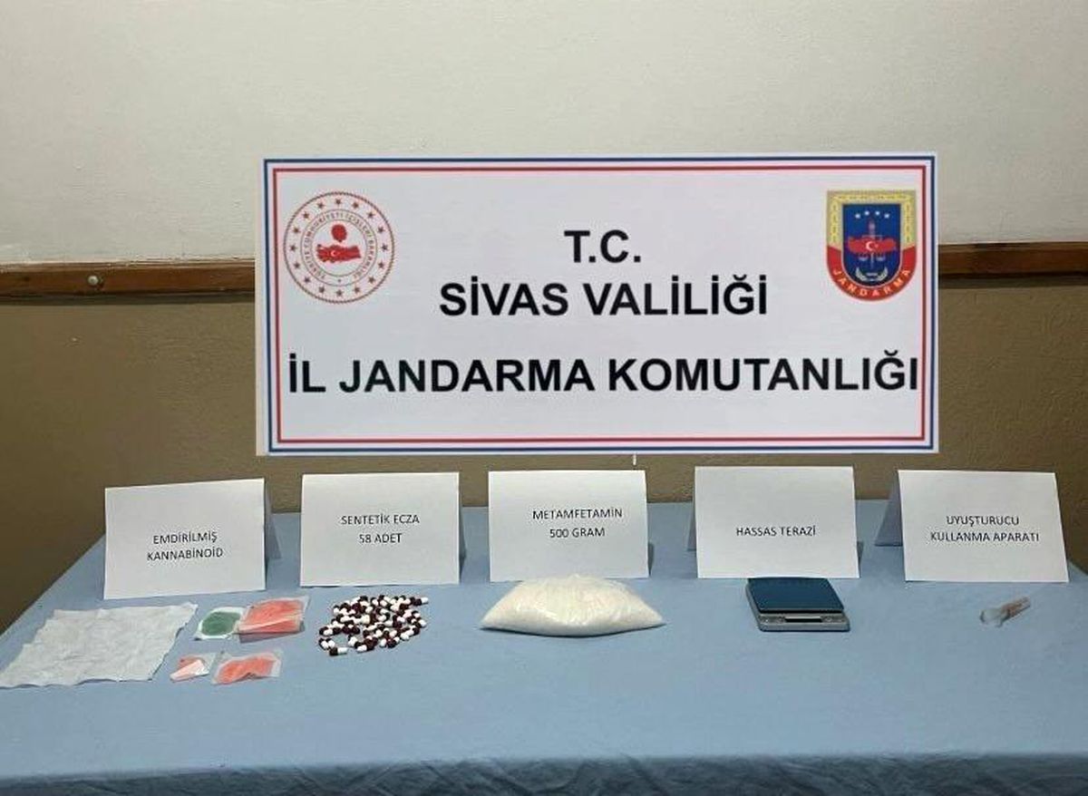Sivas\'ta Uyuşturucu Operasyonları: 1 Tutuklama