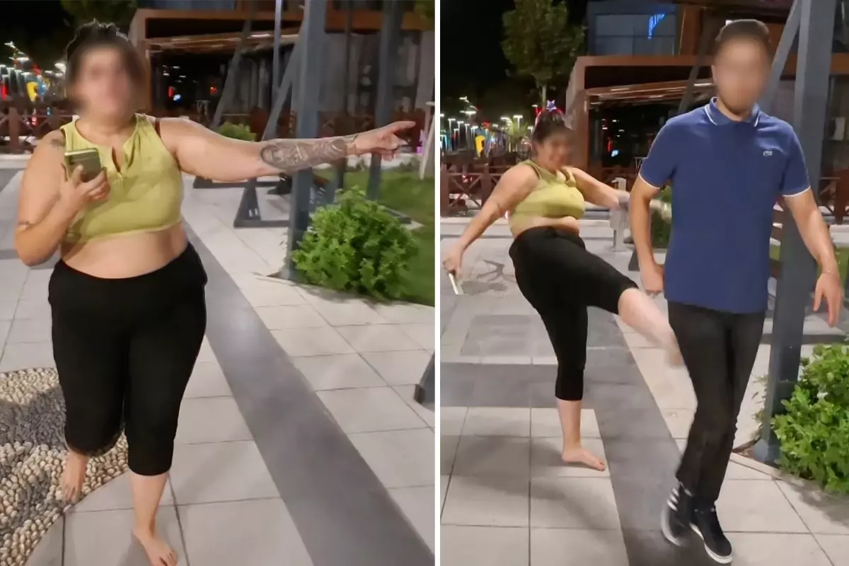 "Tecavüz ediyorlar" diye çığlık attı, yardıma gelenleri darbetti