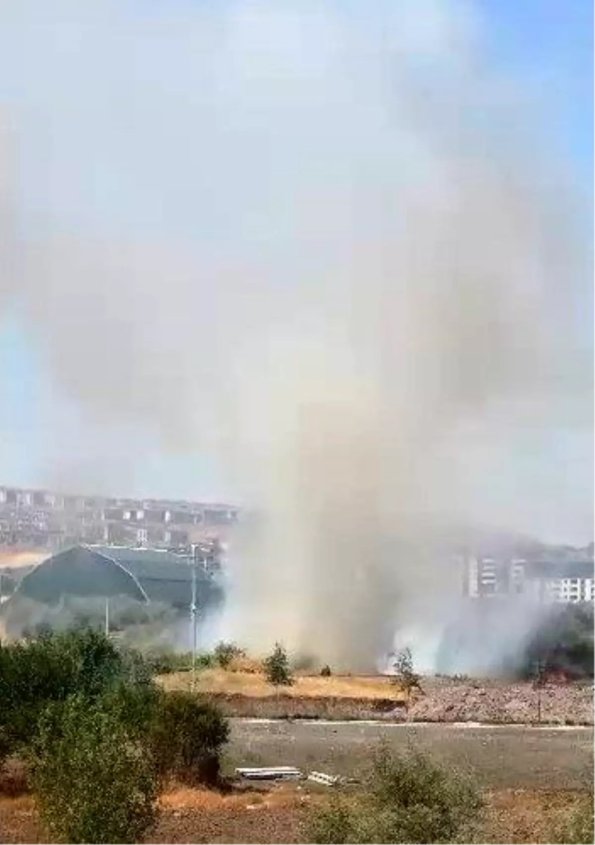 Elazığ\'da Yangın Kontrol Altına Alındı