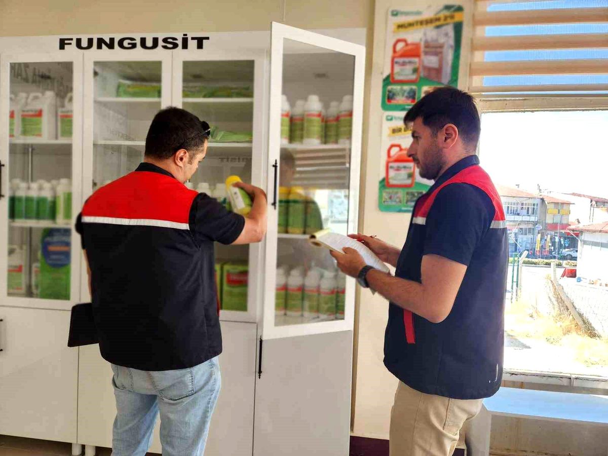 Eskişehir\'de Bitki Koruma Ürünleri Denetimi Artırıldı