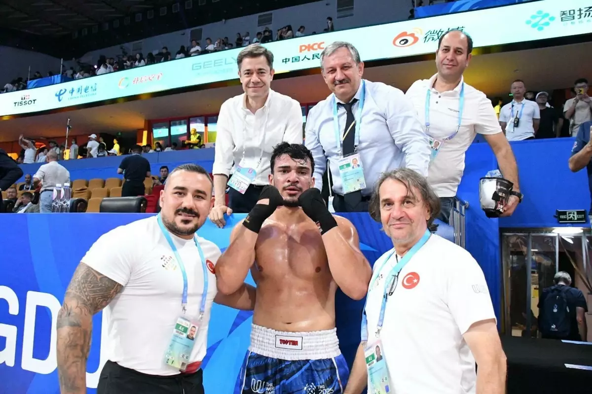 Emin Özer Dünya Oyunları\'nda Gümüş Madalya Kazandı