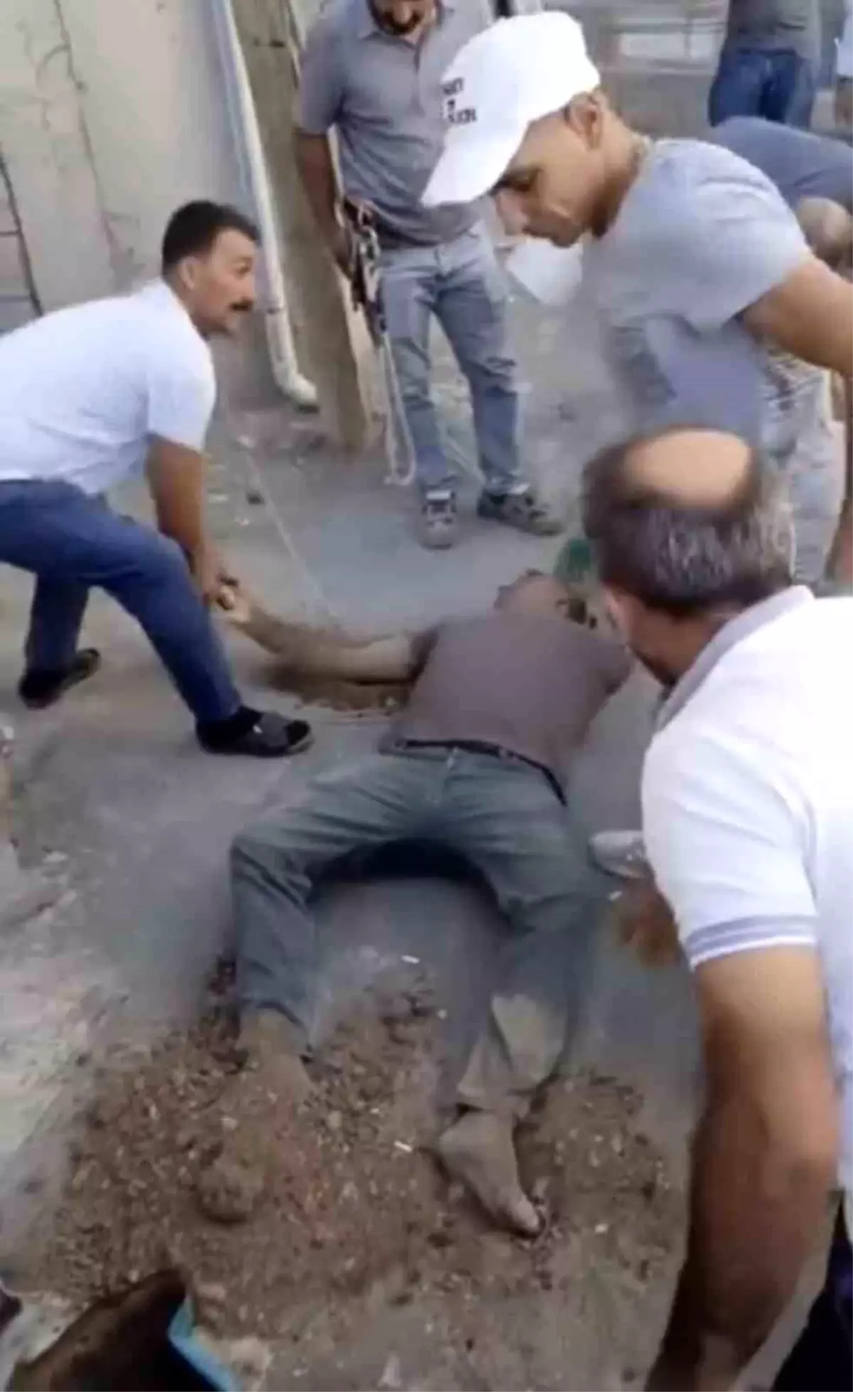 Mardin\'de Elektrik Akımına Kapılan İşçi Ağır Yaralandı