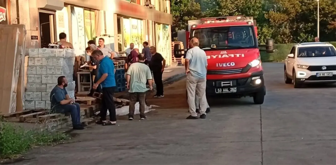 Rize\'de Yük Asansörüne Sıkışan Bir Kişi Hayatını Kaybetti