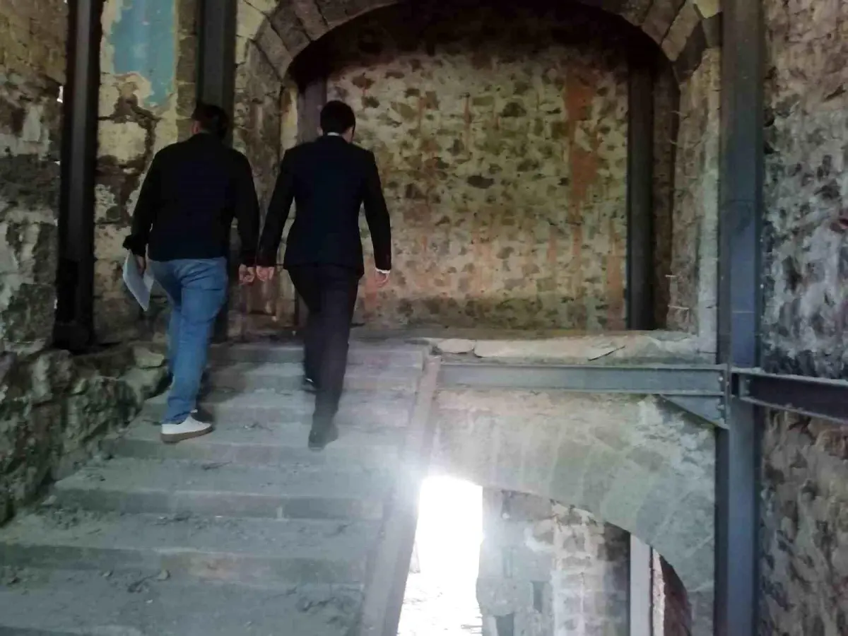Sussuz Hükümet Konağı Restorasyonu Devam Ediyor