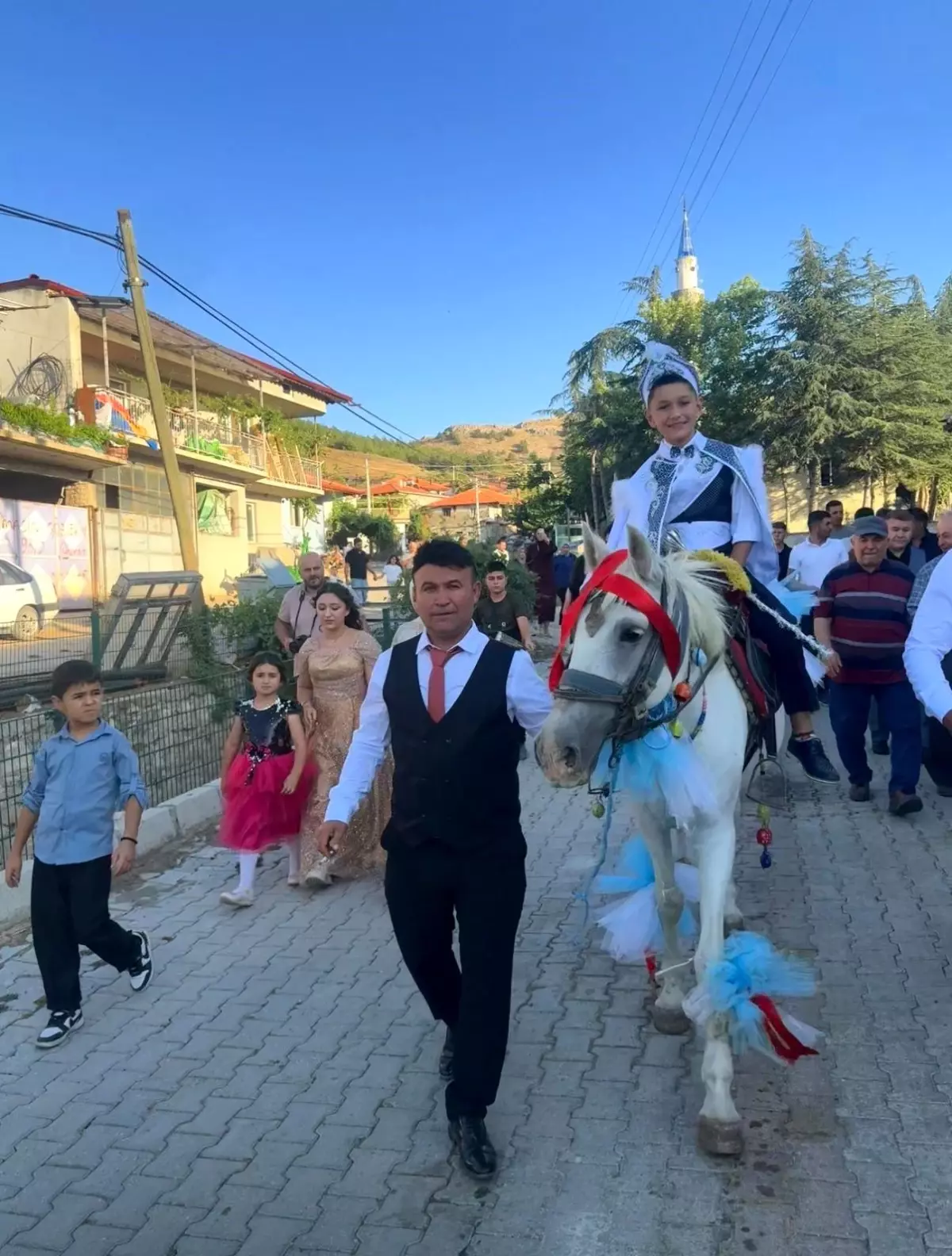 Bademli Köyü\'nde Geleneksel Sünnet Düğünü