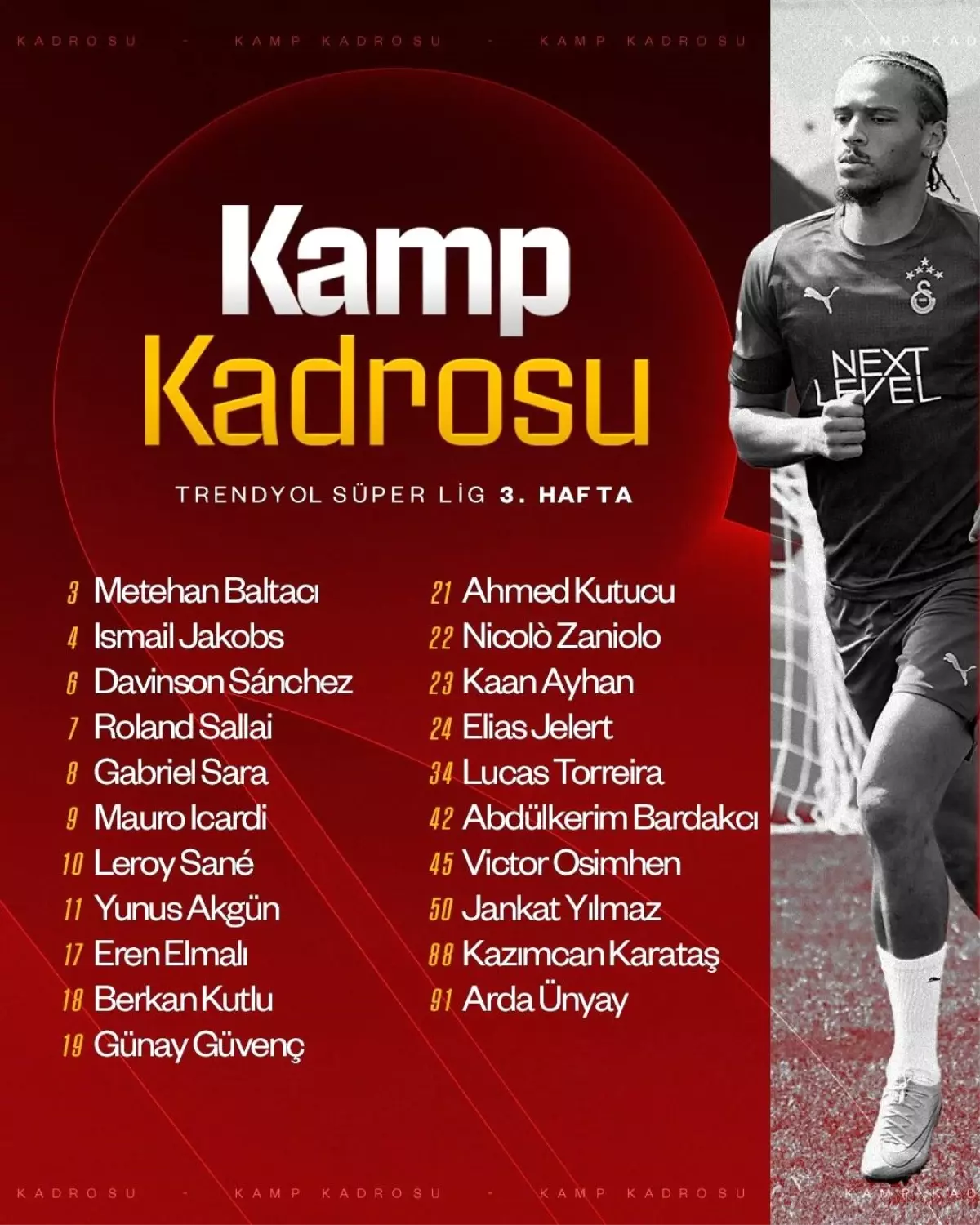 Galatasaray\'ın Kayseri Maçında Barış Alper Yok