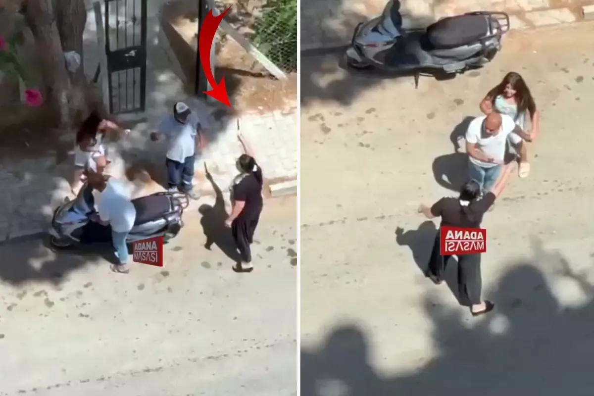 Bıçakla öz evladını kovaladı, küçük kızın feryatları sokağı inletti