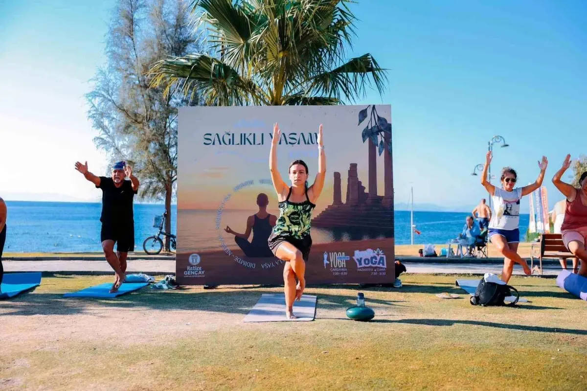 Didim\'de Sağlıklı Yaşam İçin Sabah Sporları Başladı