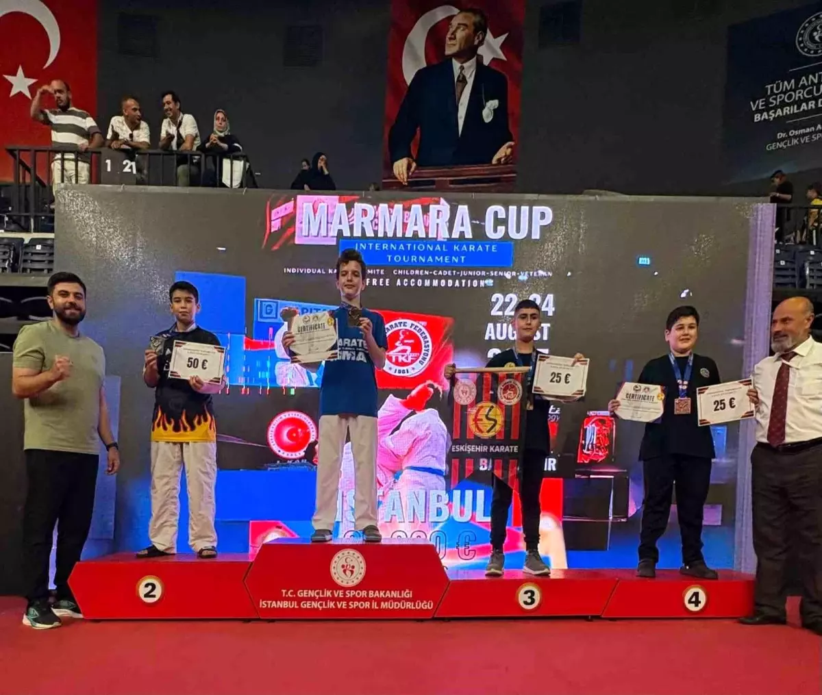 Mehmet İçen Marmara Cup\'ta İkincilik elde etti