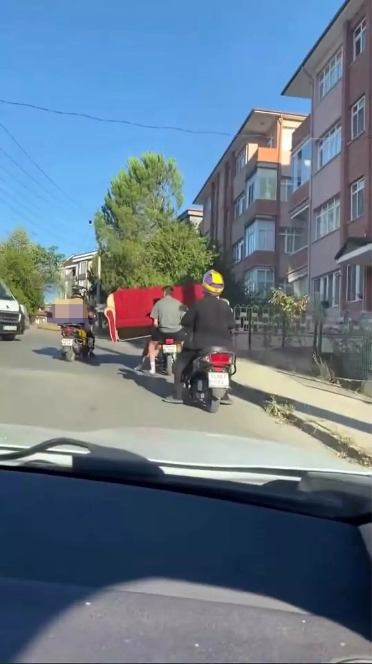 Motosikletle Koltuk Taşıma Tehlikesi