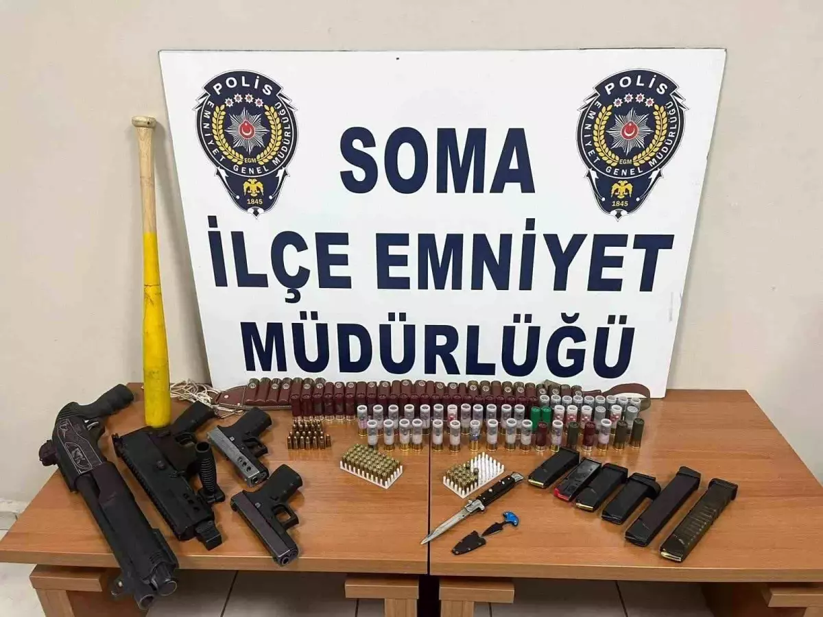 Soma\'da Operasyonda 2 Polis Yaralandı, 5 Tutuklandı