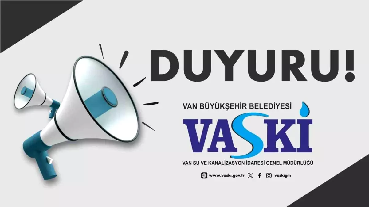 Van\'da Su Kesintisi: Gürpınar Hattındaki Arıza Nedeniyle Zorunlu Kesinti