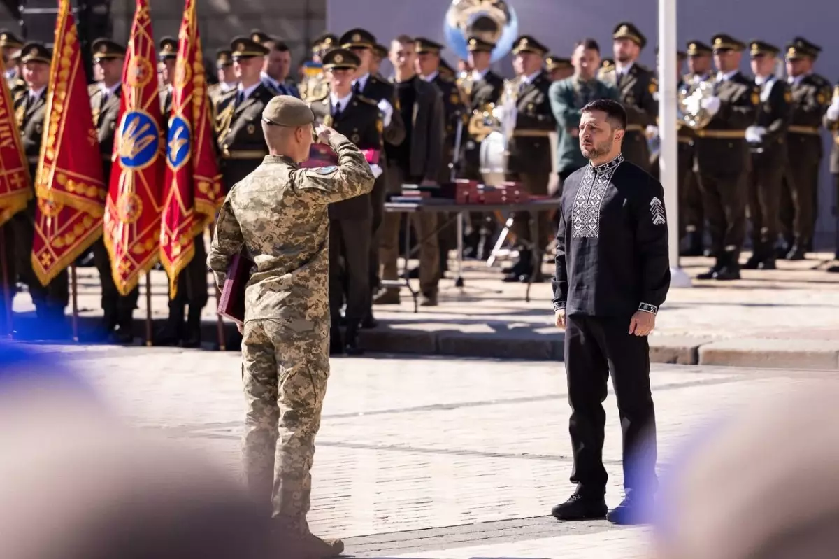 Zelenskiy\'den Bağımsızlık Günü Mesajı