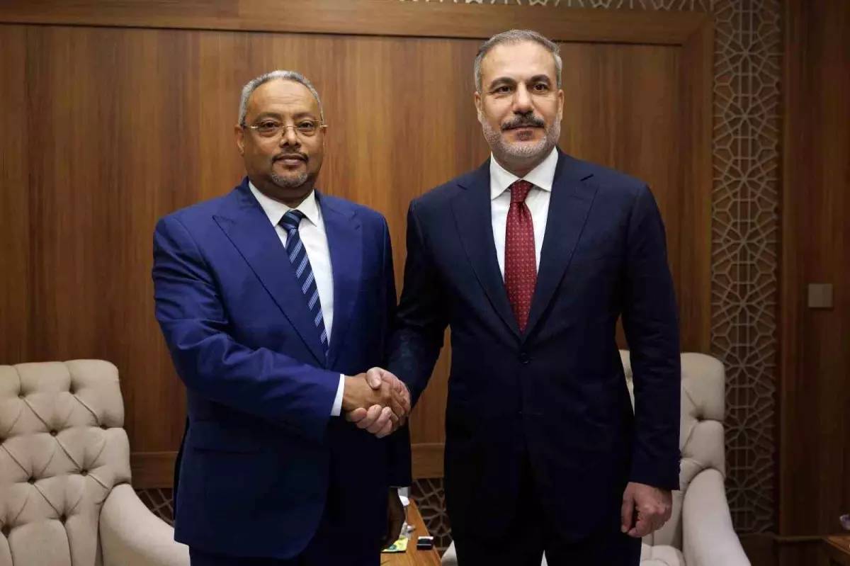 Fidan, Cibuti Bakanı ile Görüştü