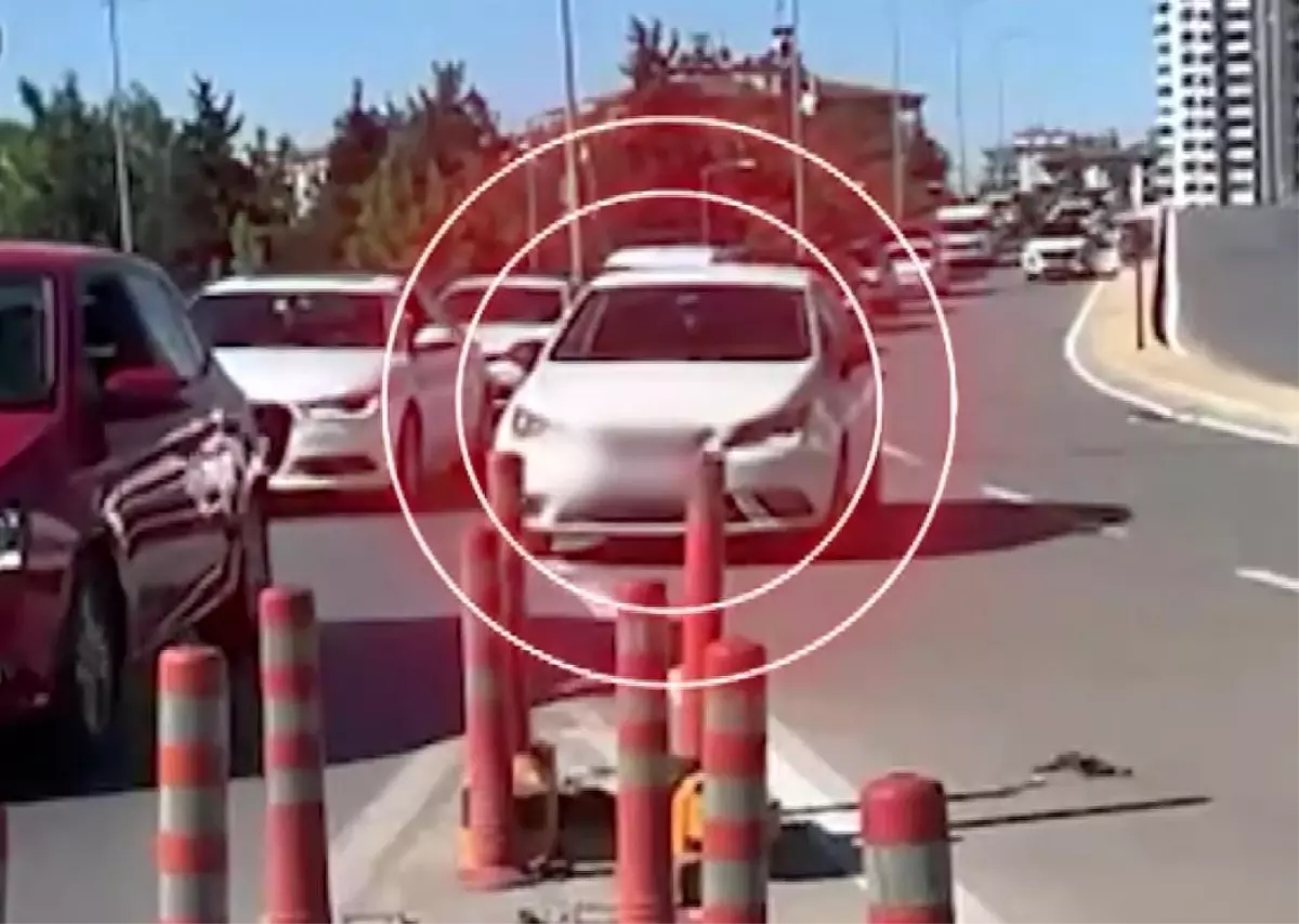 Gaziantep\'te Hatalı Şerit Değişikliğine Cezalar