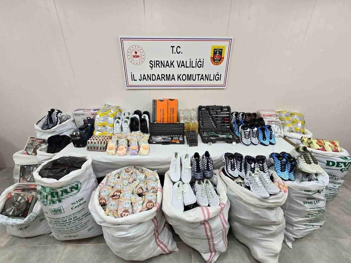 Şırnak\'ta Kaçakçılık Operasyonu