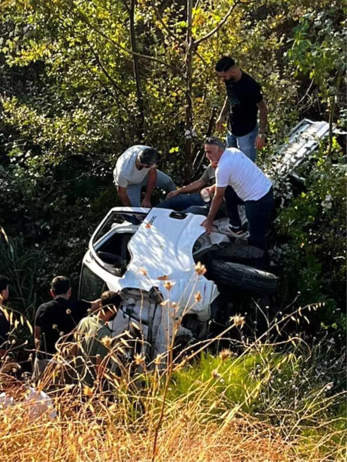 Kocaeli\'de Kamyonet Kaza Yaptı