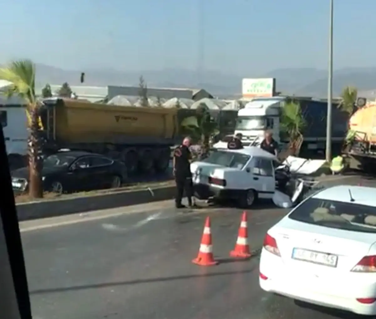 Kahramanmaraş\'ta Trafik Kazası: Sürücü Ağır Yaralı