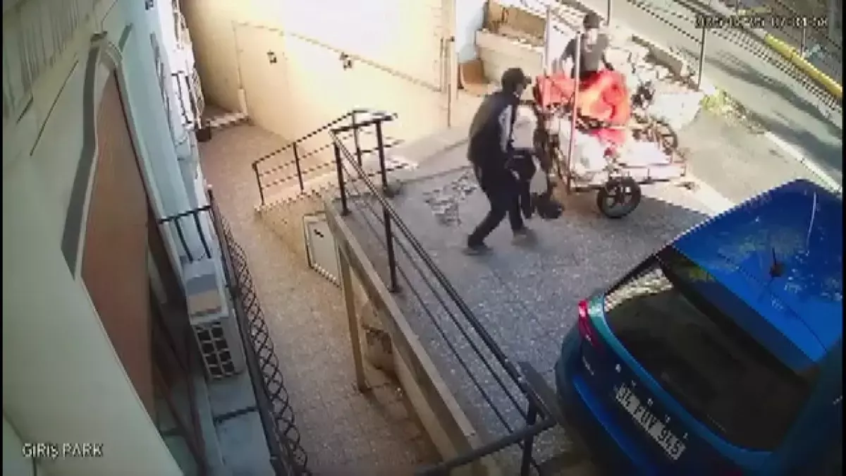 Şişli\'de Skuter Hırsızlığı