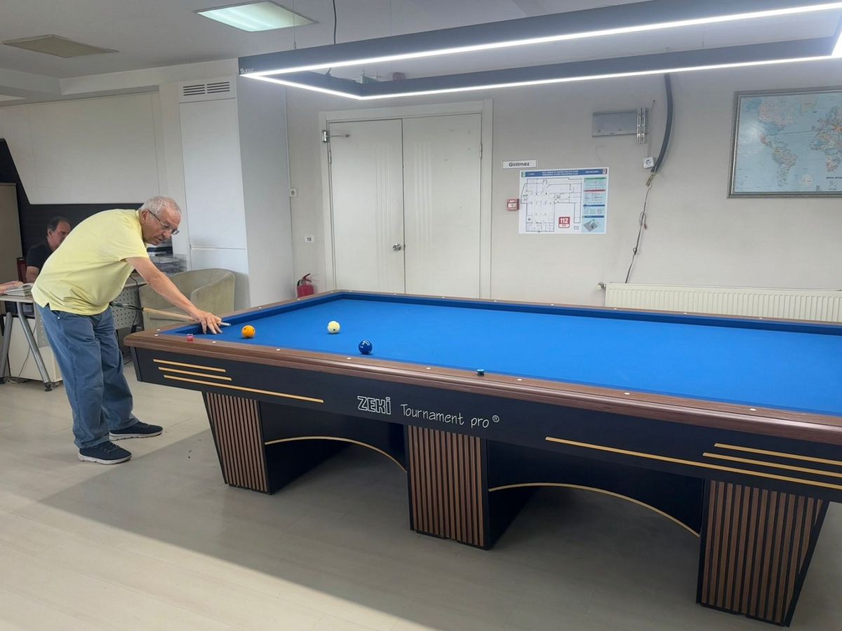 İstanbul\'da Büyük Bilardo Turnuvası