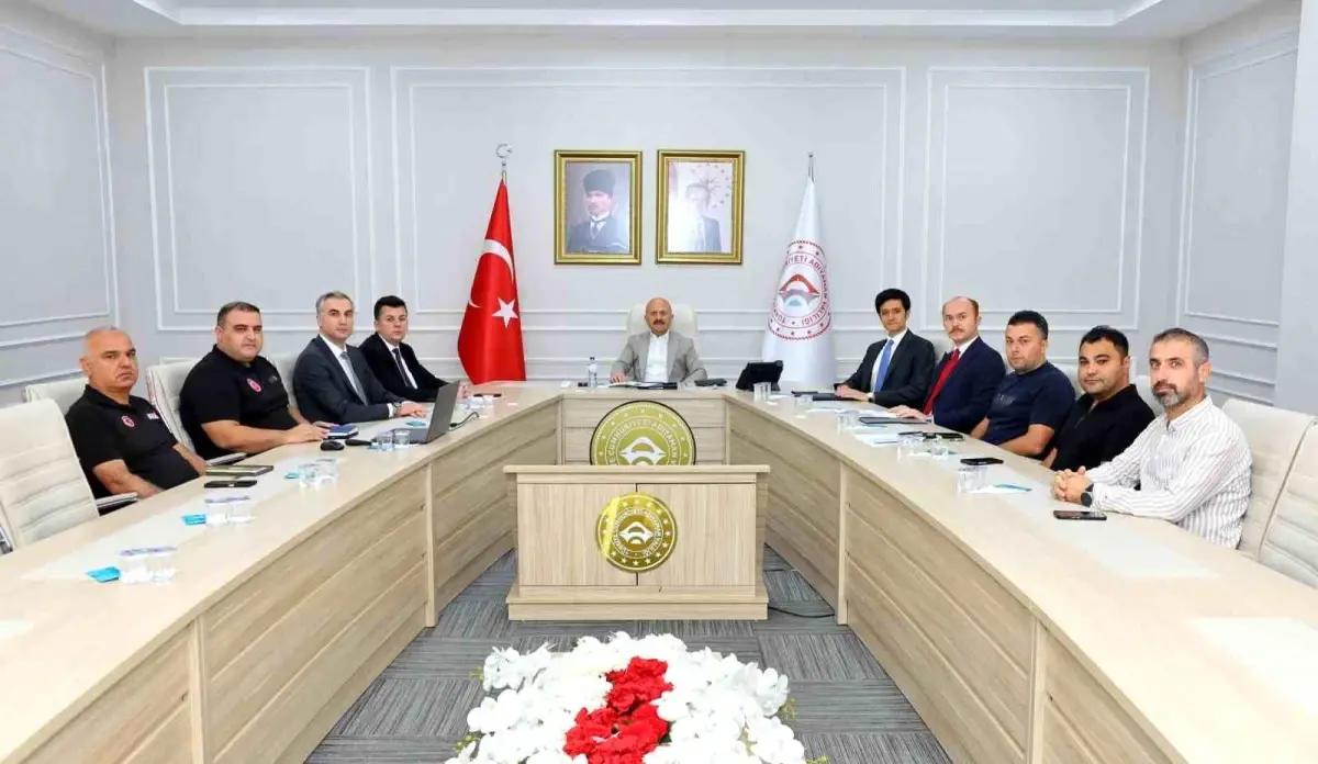 Adıyaman\'da Vali Yardımcıları Toplantısı
