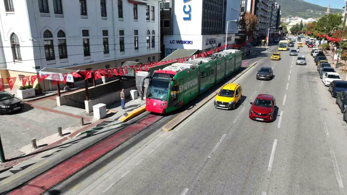 Bursa\'da T1 ve T2 Tramvay Hatları Entegre Oluyor