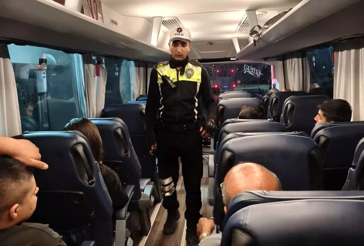 Manisa\'da Emniyet Kemeri Denetimi