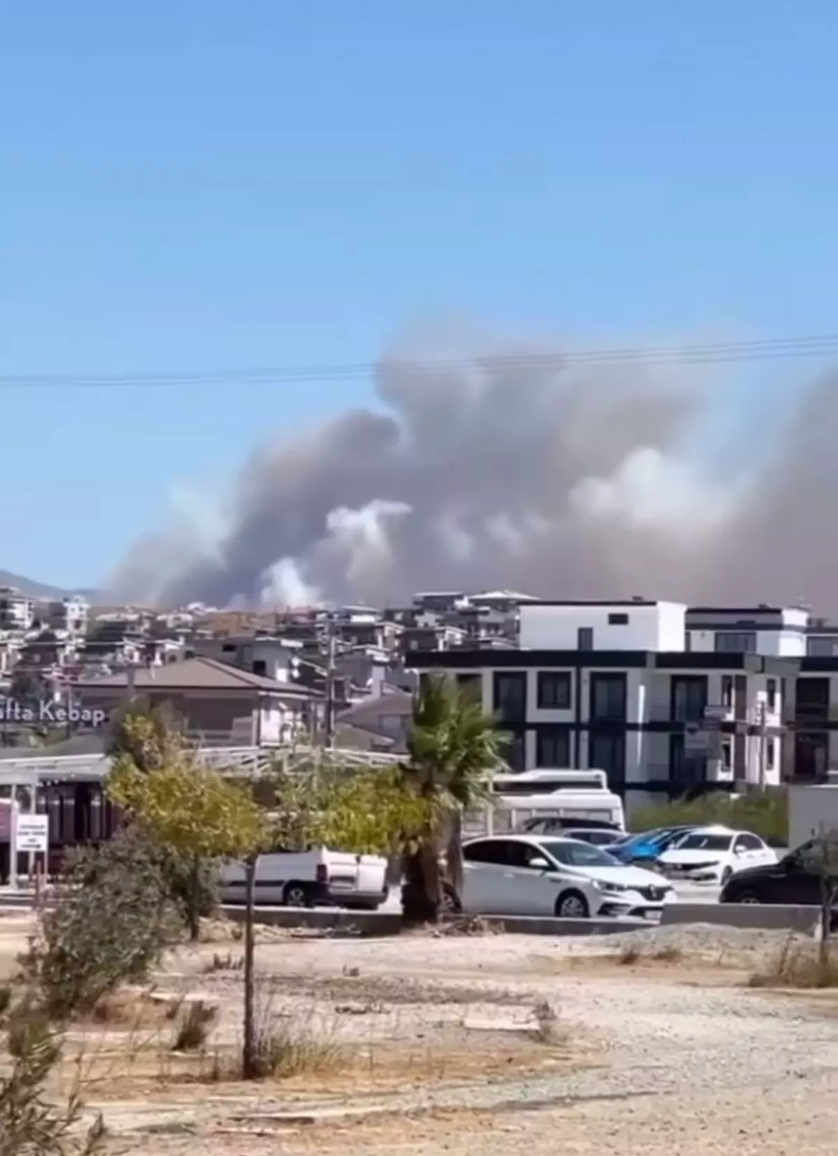 Seferihisar\'da Orman Yangını